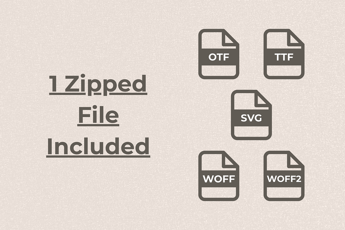 Modern Sans Serif Font - Vecata, a Sans Serif Font by ZoloDesignHub (Photo 2 of 8)