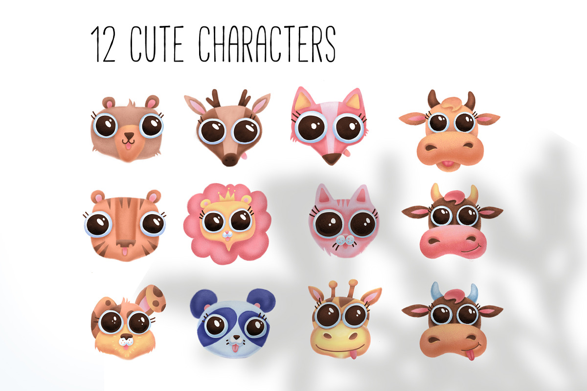 Christmas animal character creator, an Animal Illustration by Lana Sham (Photo 3 of 19)