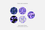 Iris Pattern, a Pattern Graphic by Madebyia (Thumbnail 2 of 7)