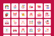 Valentine Day Icons Bundle, a Duotone Icon by Prosymbols (Thumbnail 7 of 9)
