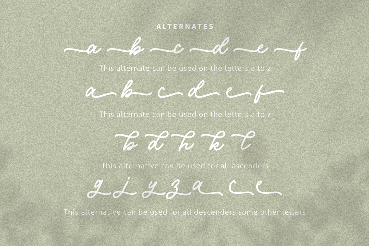 Lonelline, a Script Font by artism_design (Photo 4 of 6)