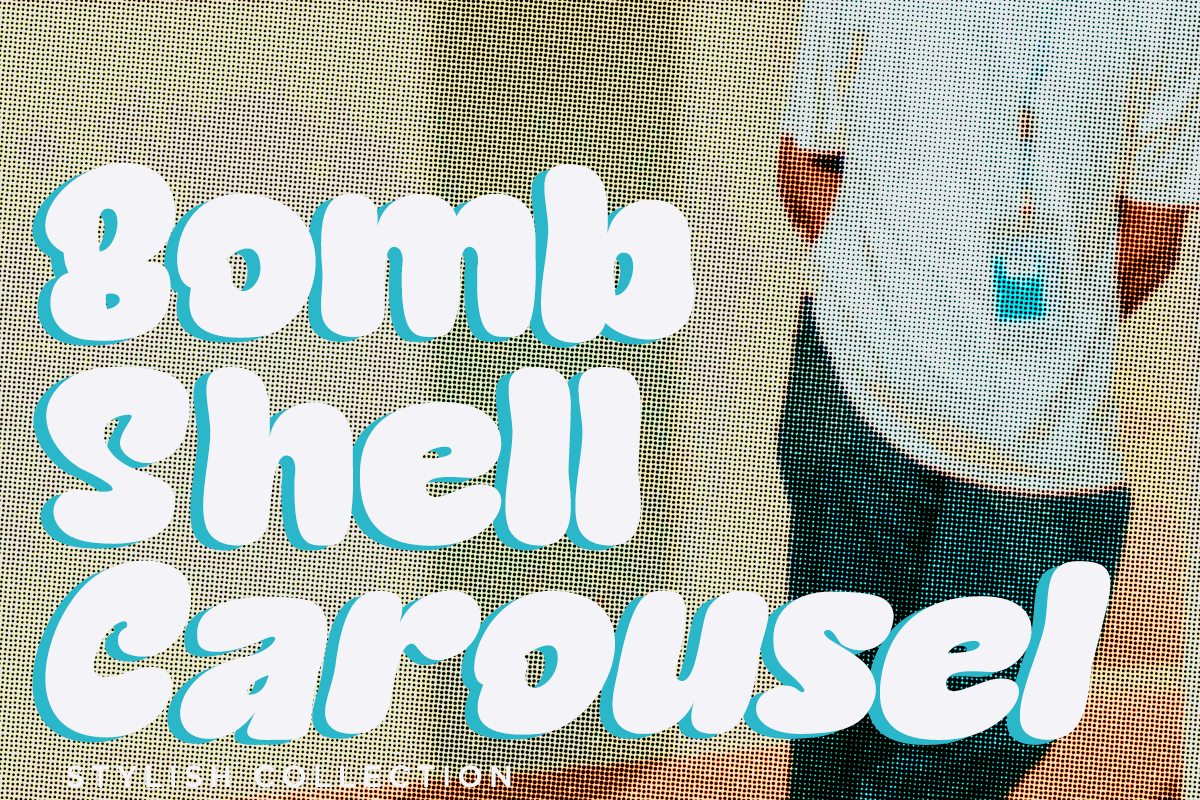 Jacklin - Groovy Bubble Font, a Sans Serif Font by Font Liner (Photo 8 of 12)