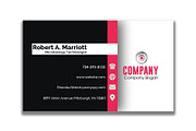 Company Business Card & Letterhead, a Business Card Template by designerzDukan (Thumbnail 2 of 3)