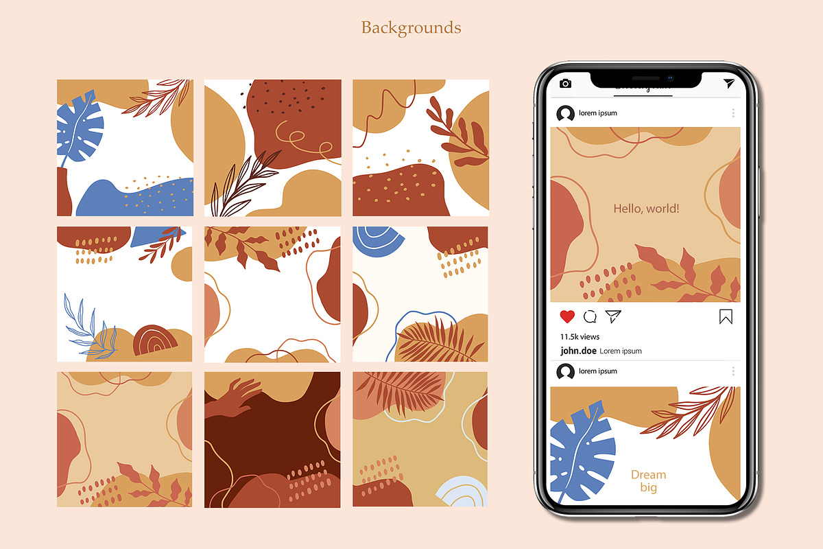 Modern Abstract Clipart, a Decorative Illustration by mejorana (Photo 12 of 16)