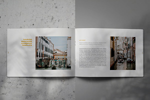 TOURISM-Brochure Lookbook Template