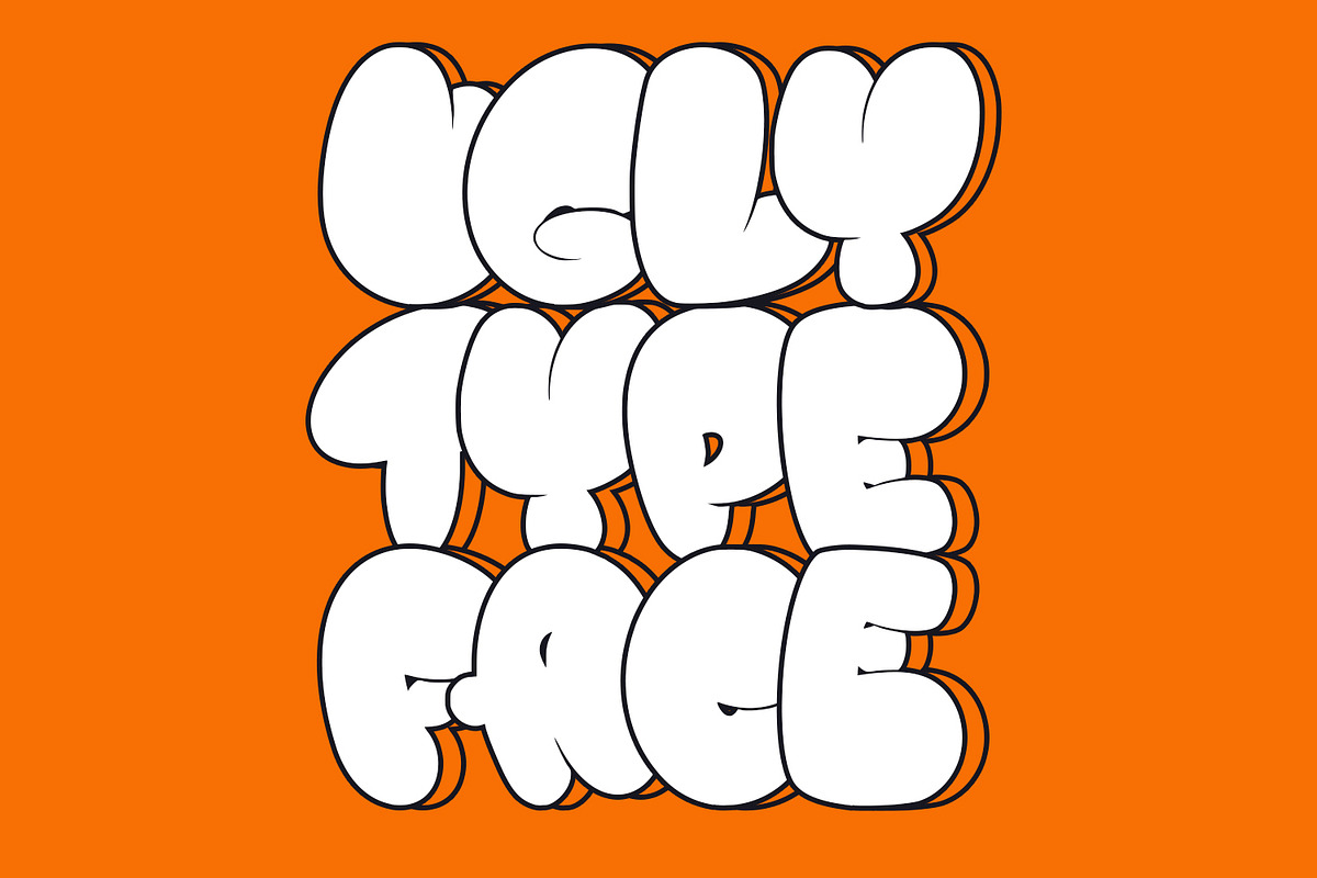 Gummies - Fat Bubble Font, a Font by HeyFonts (Photo 4 of 14)