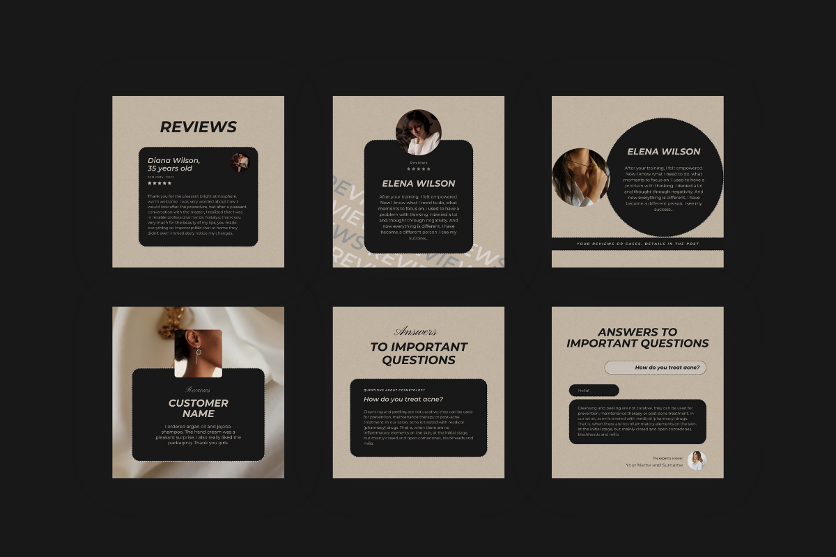 Bundle 3 in 1 Multipurpose 309tmplts, a Social Media Template by Make It Yours Lab. (Photo 10 of 22)