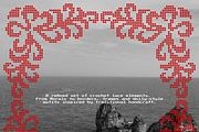 Vintage Vector Pixel Crochet Lace, an Object Graphic by AnMark (Thumbnail 5 of 14)