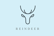 Deer Minimal logo, a Branding & Logo Template by Nues Design (Thumbnail 1 of 3)