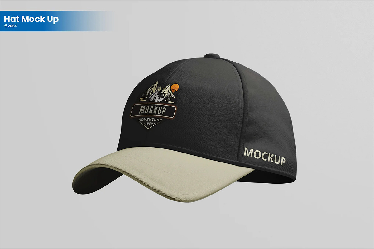 Hat Mock Up, a Hat Mockup by SilverStudio778