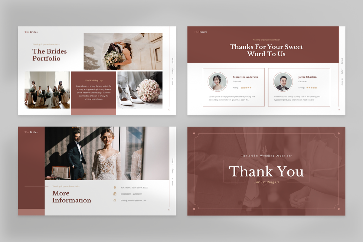 The Brides Organizer Google Slide, a Presentation Template by GraphauseProject (Photo 6 of 7)