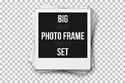 Retro Instant Photo Frame Set, an Object Graphic by RaZZeRs (Thumbnail 1 of 2)