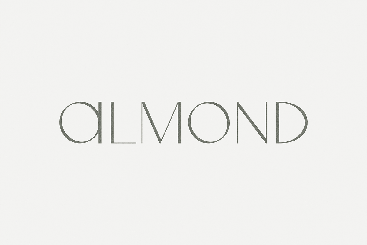 Almond | Sans Serif Font, a Sans Serif Font by rose & co. creative (Photo 1 of 17)