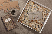 TAUPE MOTIF | patterns & borders, a Pattern Graphic by NGliory (Thumbnail 4 of 5)