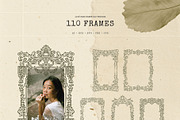 Dark Academia Frame & Ornament Kit, an Object Graphic by KetteCreate (Thumbnail 9 of 21)