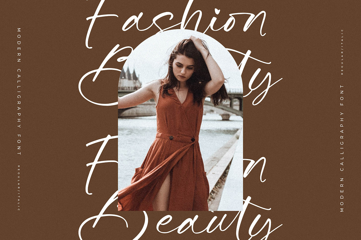 Beatillo Diamond Modern Calligraphy, a Script Font by Letterena Studios Script (Photo 2 of 15)