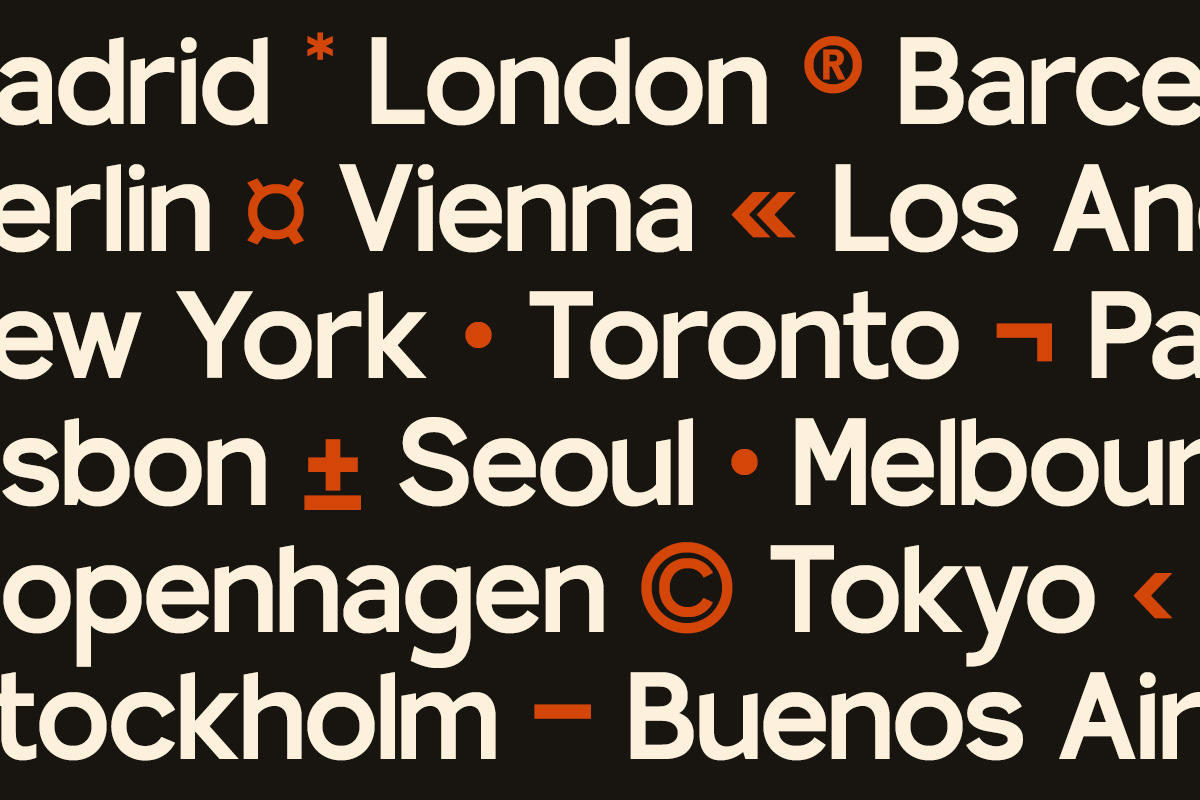 GC Kualine - Ultimate Modern Sans, a Sans Serif Font by Glyphonic (Photo 4 of 15)