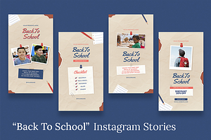 Back To School Instagram Stories