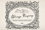 Strange Company Halloween Line Art, a Decorative Illustration by Purple (Thumbnail 14 of 14)