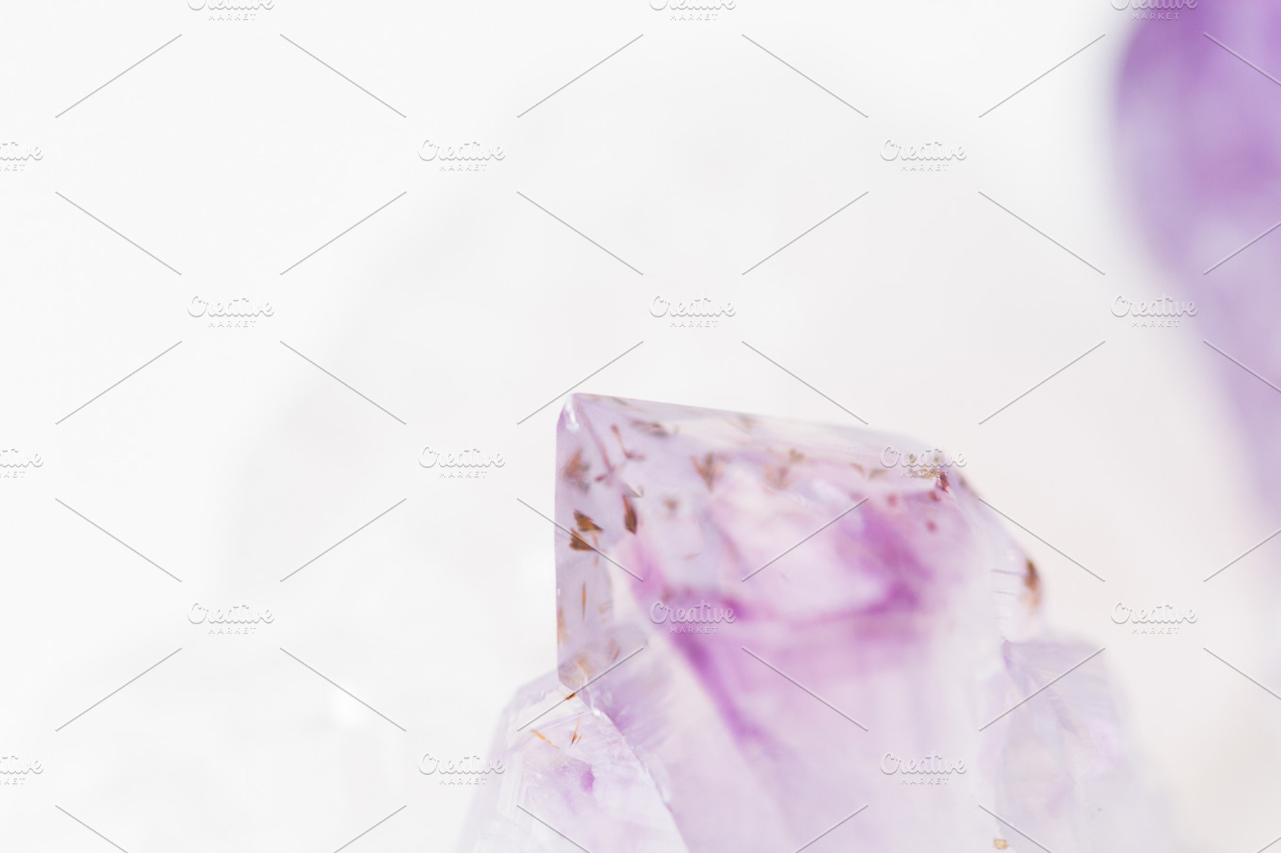 Amethyst extreme close-up, an Abstract Photo by Maria Dattola Photography