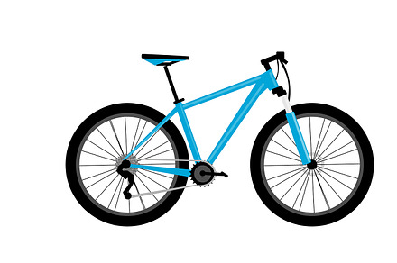 mountain bike vector