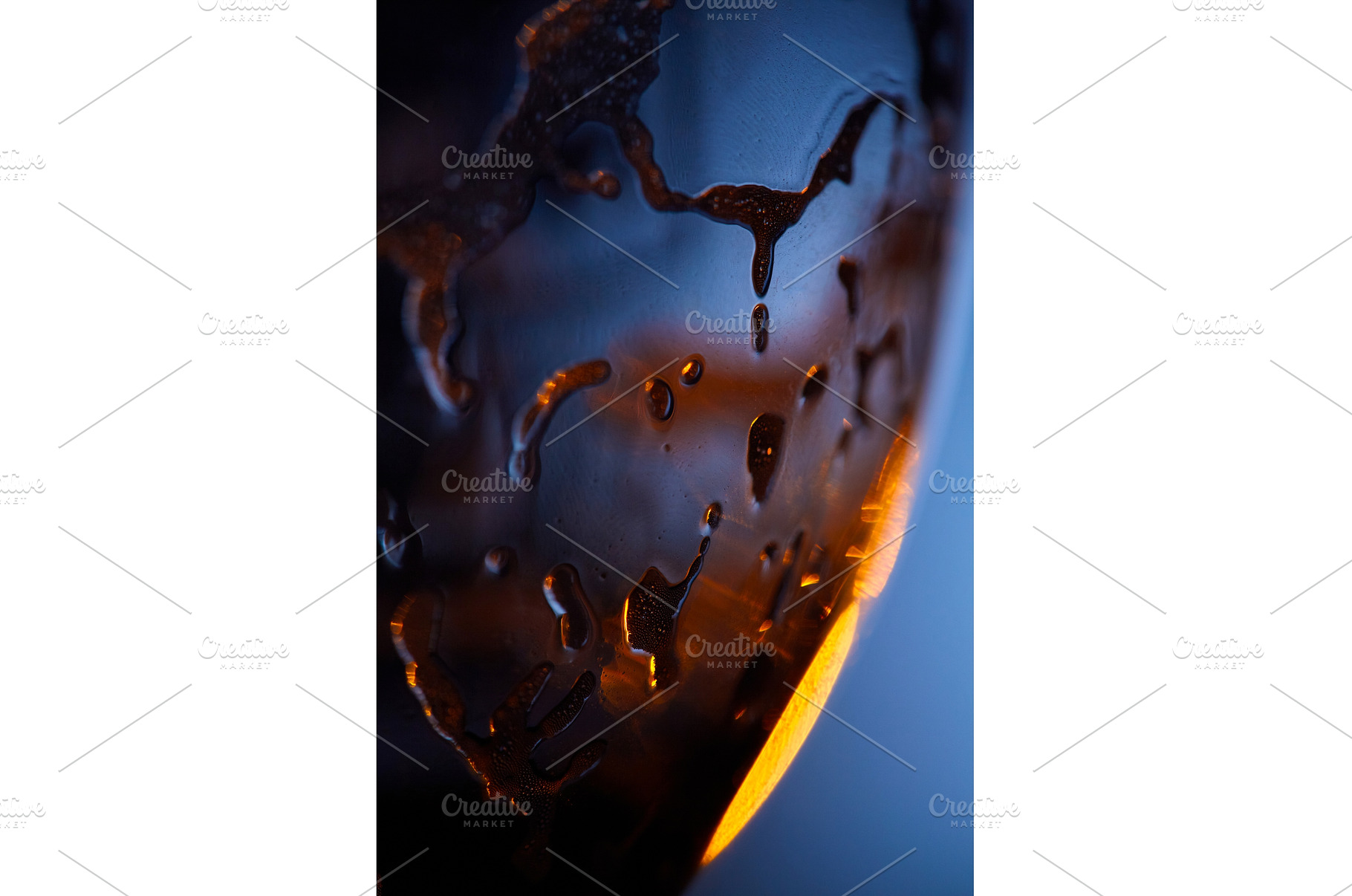An abstract close-up shot of water, an Abstract Photo by Rohan Photography