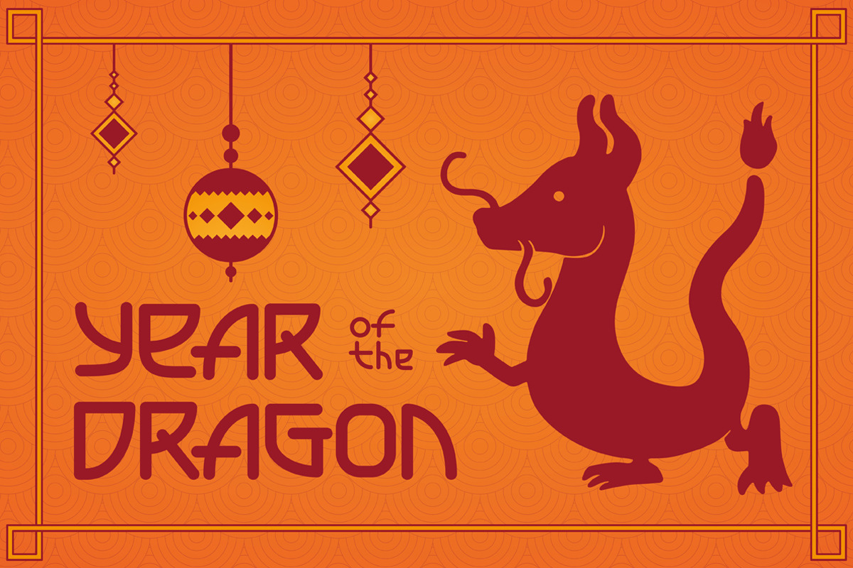 Lunar New Year - Year of the Dragon, a Flyer Template by Mavrosaurus Creative Shop (Photo 5 of 5)