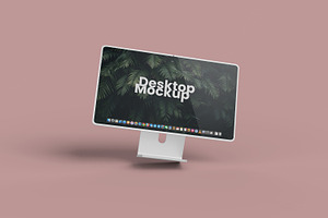 IMac Desktop Mockup