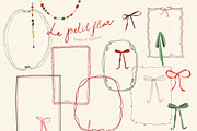 Red Burgundy Flowers PNG, a Decorative Illustration by whiteheartdesign (Thumbnail 12 of 17)