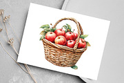 Watercolor Halloween Clipart Bundle, an Illustration by Canvas Craft (Thumbnail 4 of 7)