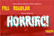 Cargoyle - Made for TV Typeface, a Sans Serif Font by Remedy667 (Thumbnail 5 of 6)