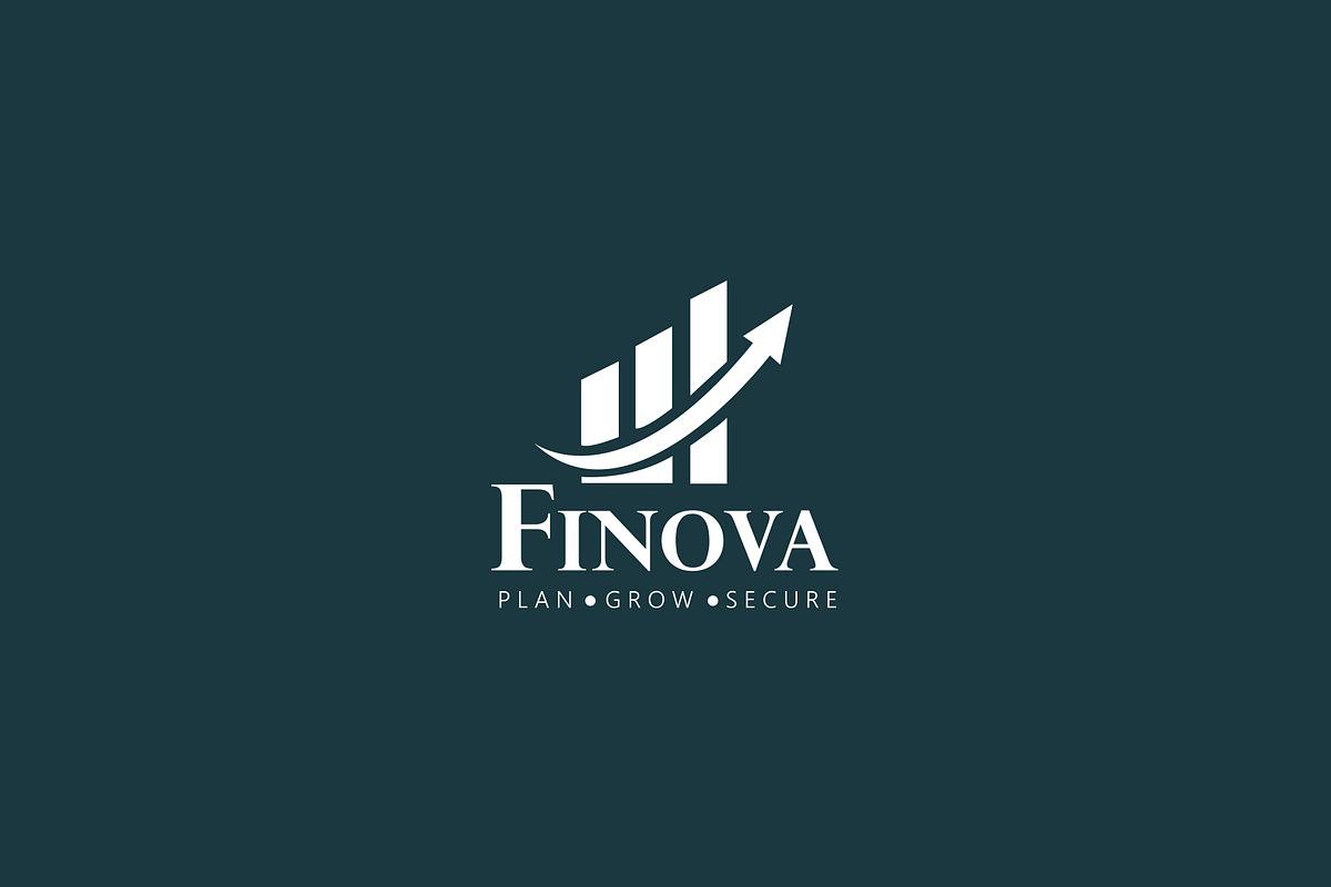 Finova Finance Logo Template, a Branding & Logo Template by SANB (Photo 2 of 3)