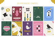 Cozy Holidays | Christmas Clipart, a Decorative Illustration by danceyourlife (Thumbnail 3 of 15)