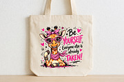 Be Yourself Giraffe Cute Rocker Girl, a Seasonal Illustration by CraftArtStudio (Thumbnail 2 of 4)