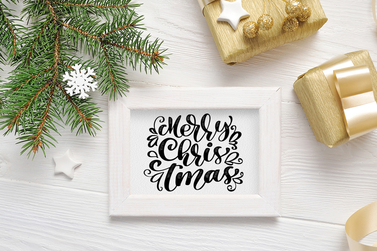 Christmas mock ups with smart object, a Print Template by Happy Letters (Photo 10 of 12)