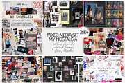 COLLAGE BUNDLE 20 in 1 (3800+), an Object Graphic by lerinartstudio (Thumbnail 20 of 21)