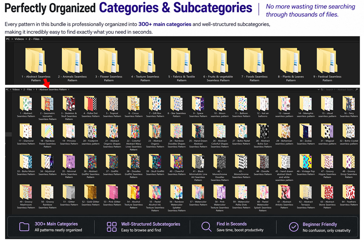 15000 Seamless Pattern Mega Bundle, a Pattern Graphic by Digital Studio (Photo 4 of 38)