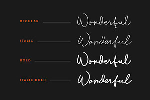 Brogllin Handwritten Monoline Font