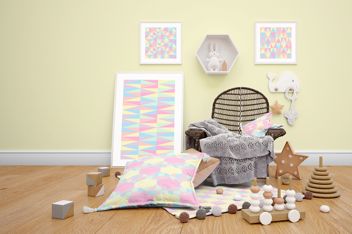 10x5 Seamless Geometric Patterns, a Pattern Graphic by WOOHOO (Photo 8 of 11)