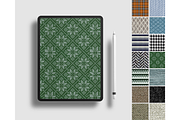 Fabric Textures For Photoshop, a Brush Add-On by Velo Graphic Studio (Thumbnail 5 of 10)