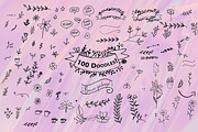 Scribly Almond Font Duo + Extras, a Script Font by Chimerique (Thumbnail 8 of 13)