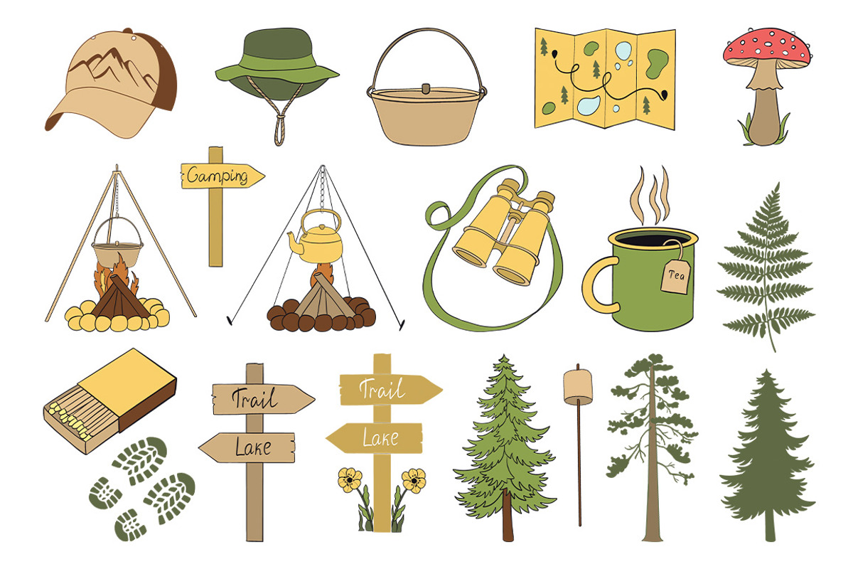 4 in 1 Bundle 360+ Outdoor Designs, a Seasonal Illustration by Mari_Caliart (Photo 4 of 28)