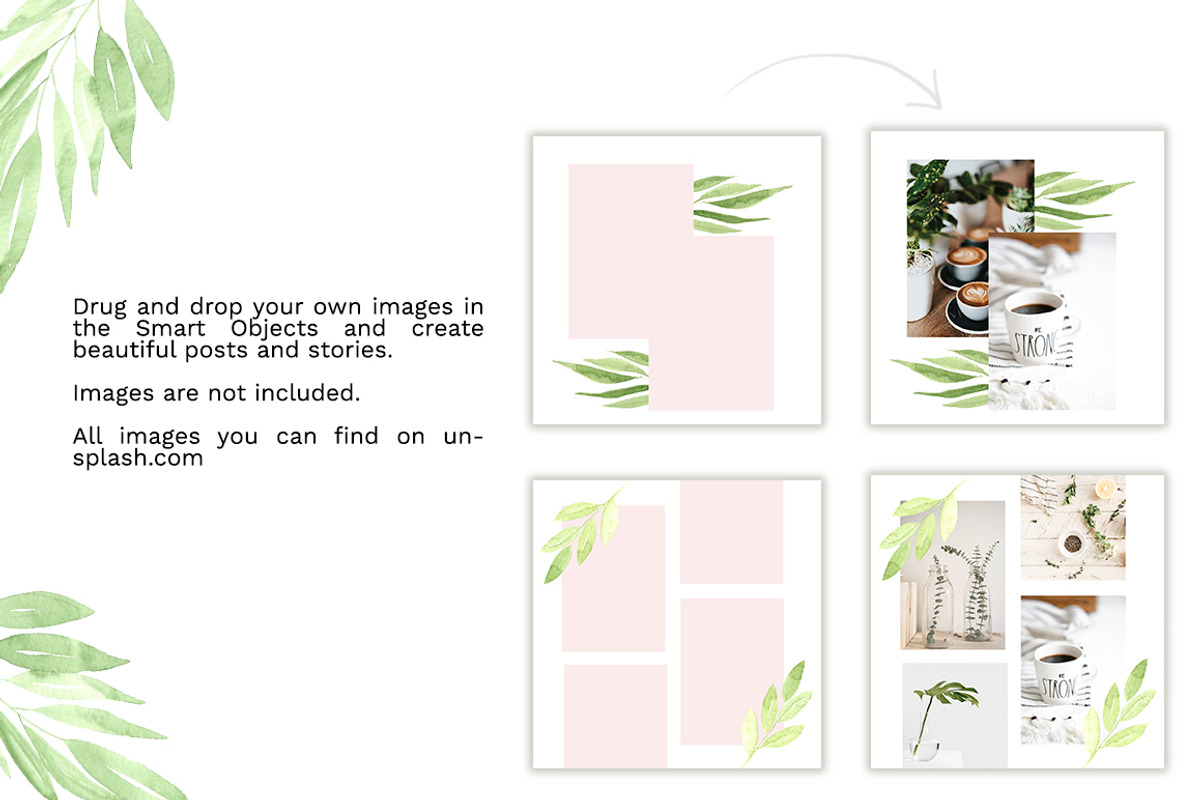 Social Media Templates, a Social Media Template by OlgaSerbun (Photo 4 of 8)
