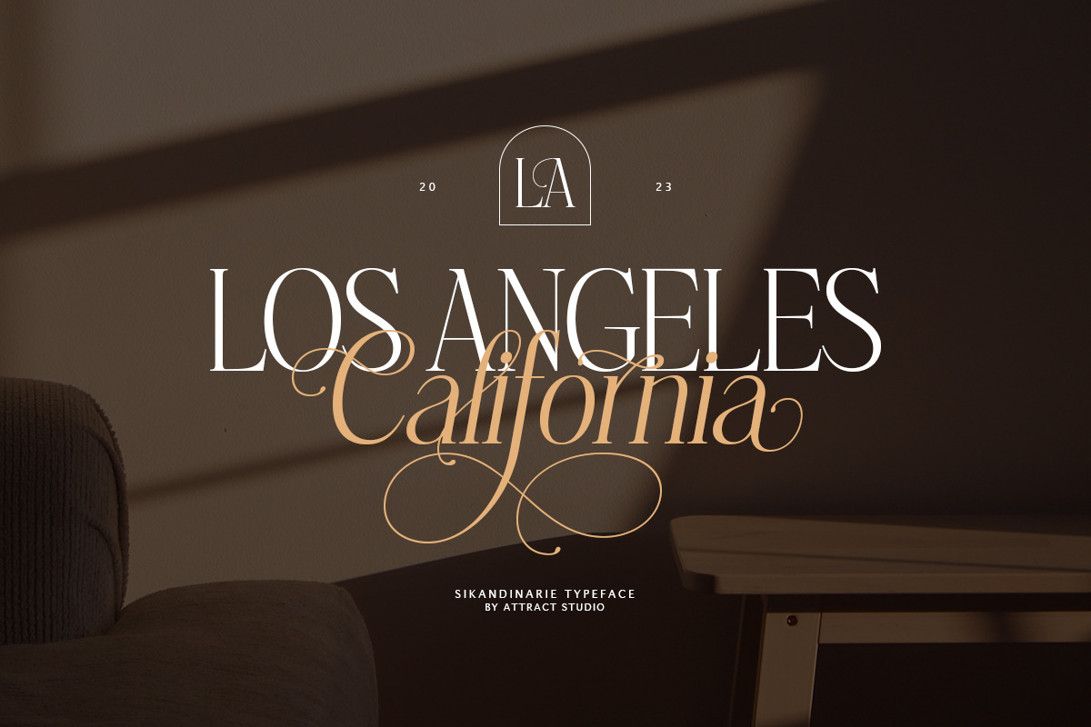 Sikandinarie, a Serif Font by Attract Studio (Photo 13 of 18)