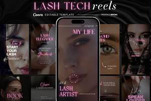 Lashes Instagram Video Reels