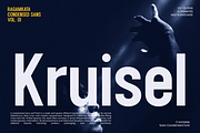 Kruisel - Condensed Sans Serif Font, a Sans Serif Font by RagamKata (Thumbnail 1 of 10)
