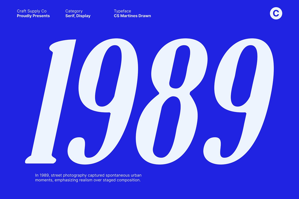 CS Martines Drawn, a Serif Font by Craft Supply Co. (Photo 6 of 8)