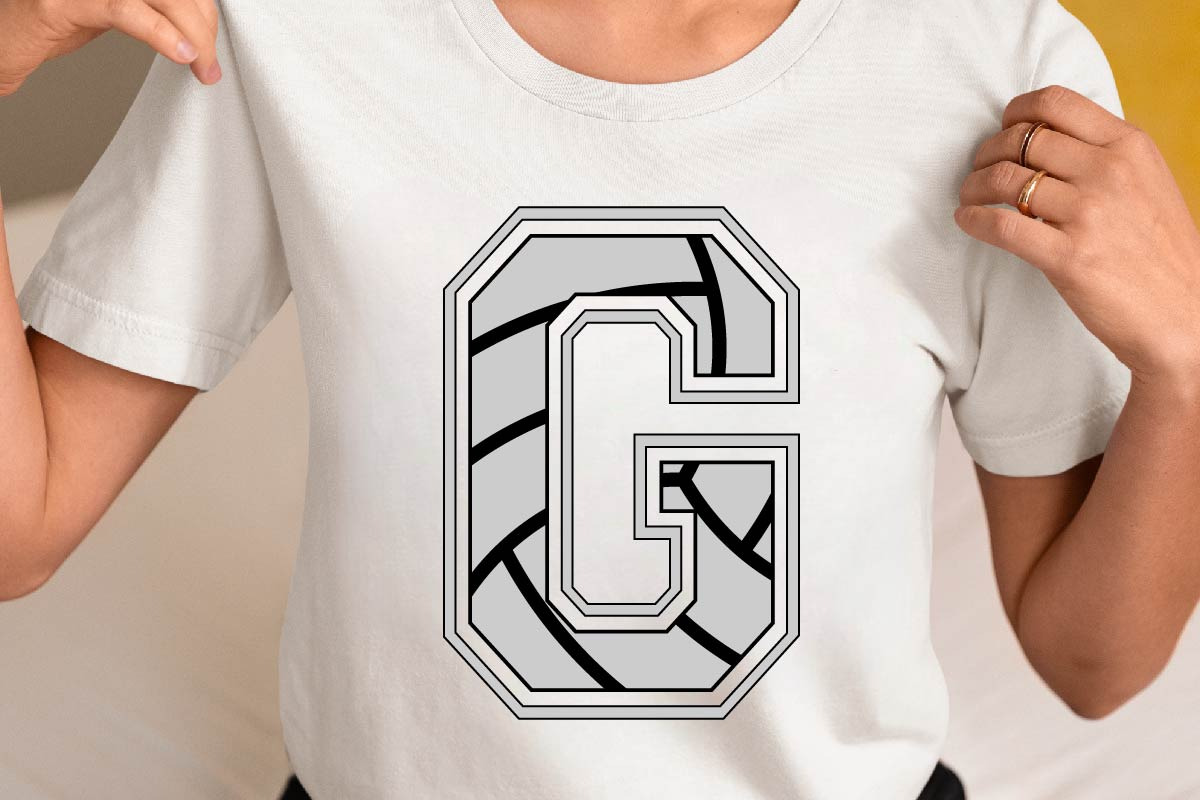 Volleyball Alphabets And Numbers SVG, an Object Graphic by EllaMaiyaali (Photo 2 of 5)