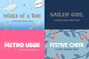 The HUGE Font Bundle (98% OFF) SALE, a Sans Serif Font by Salt & Pepper Designs (Thumbnail 173 of 185)