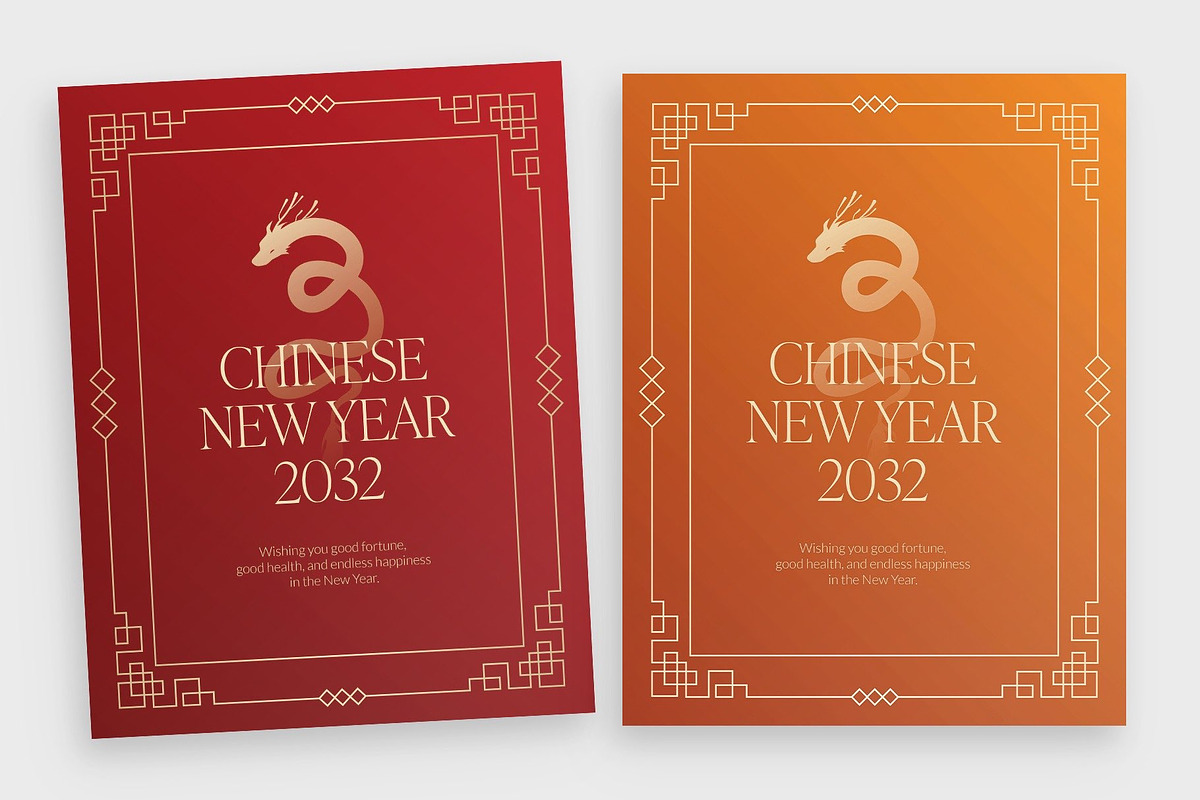 Chinese New Year Flyer Template, a Flyer Template by BrandPacks (Photo 3 of 6)